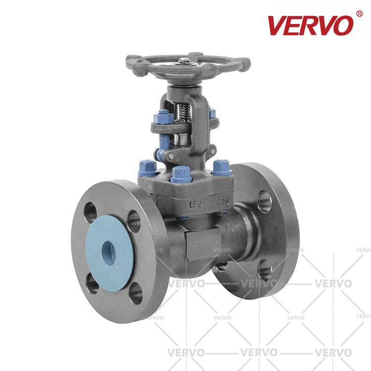 China High Pressure Cryogenic Gate Valve Carbon Steel LF2 2 Inch DN50 1500LB Welded Flanged Gate Valve Solid Wedge Gate Valve factory