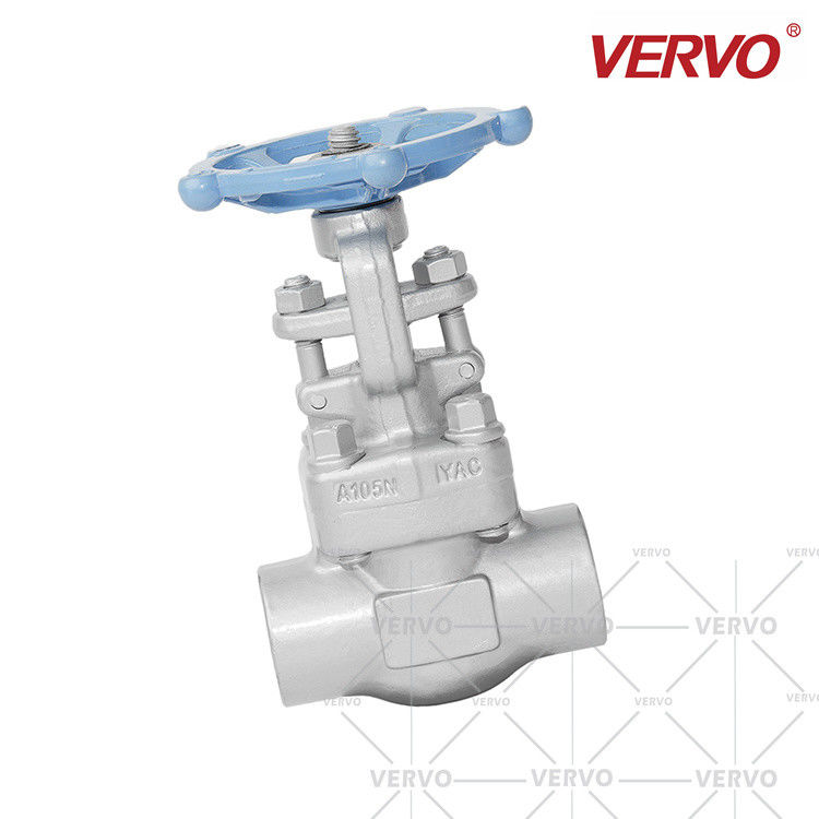 China 100mm Pressure Seal Gate Valve Forged Steel 4 Inch  A105N DN25 800LB Degreased Socket Welding factory