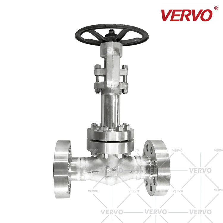 China Extension Stem High Pressure Cryogenic Gate Valve Forged Stainless Steel Gate Valve F316L 2 Inch DN50 2500LB Flanged RF factory