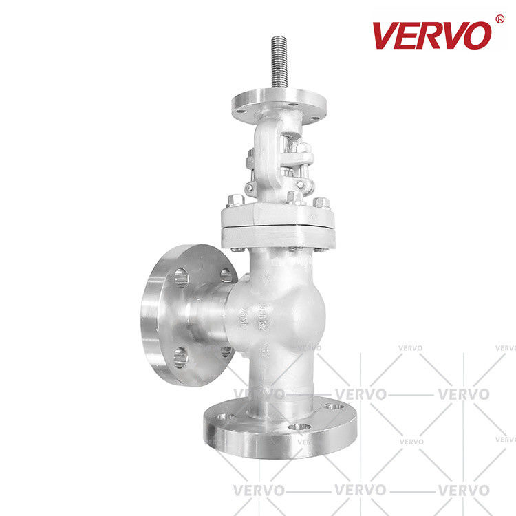China Stainless Steel Angle Electric 2&quot; Globe Valve factory