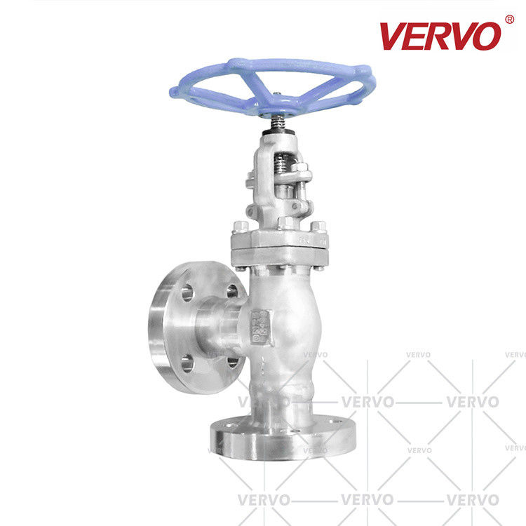 China Forged stainless steel Angle globe valve PN100 factory