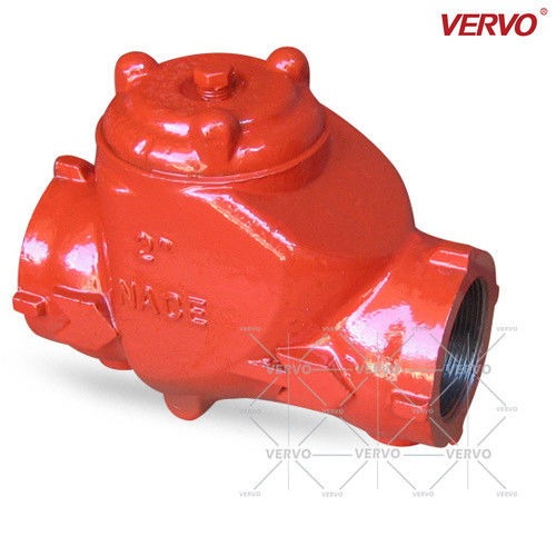 China Forged Steel Swing Check Valve 2&quot; Class 150 Npt Wcb factory