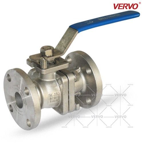 China 25A 2 Piece Ball Valve Casting Steel 5k Rf Scs13 Flanged Lever Floating Type Ball Valve Flanged Ball Valve JIS Standard factory