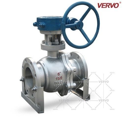 China DN150 2 Pc Ball Valve A216 Wcb Rf Lcc Cast Steel A217 Wc5 Wc6 Wc9 A352 Lcb Lcc Bolted Body factory