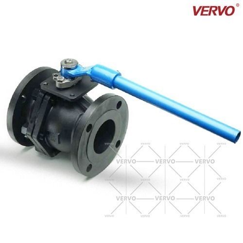 China DN100 Floating Type Ball Valve 2 Piece Type 4inch Cl300 RF A216 WCB API6D Floating Type Casting Steel Carbon Steel factory