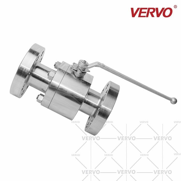 China DN32 Ball Valve Fire Safe API607 Ball Valve Forged Stainless Steel F304 Flange Ball Valve 1 1/4 Inch Ball Valve factory