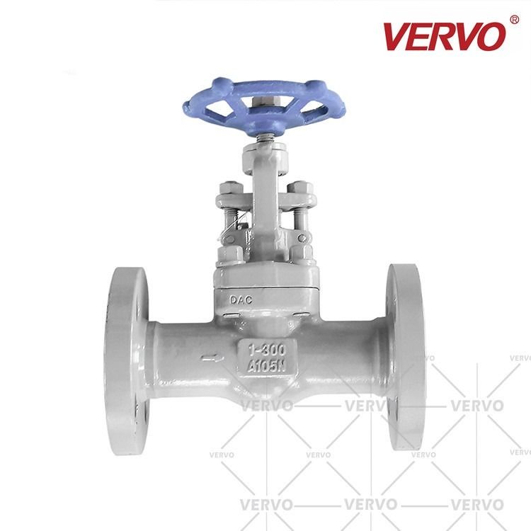 China API602 1 Inch Flanged Forged Globe Valve Class 300 With Degreasing Paint factory
