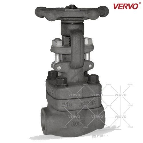 China Full Port Gate Valve Forged ASTM A105N DN15 Cl800 Socket Weld Gate Valve Solid Wedge Gate Valve Carbon Steel Gate Valve factory