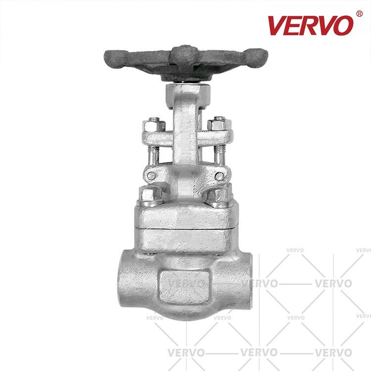 China Threaded End Valve Stainless Steel F304 Dn25 800LB Handwheel Operation industrial gate valve 1 Inch Gate Valve API602 factory