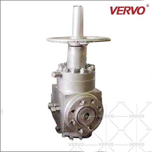China Expanding Gate Flat Gate Valve Forged Steel API6D Gear Operated Gate Valve 4 Inch DN100 900LB Through Conduit Gate Valve factory