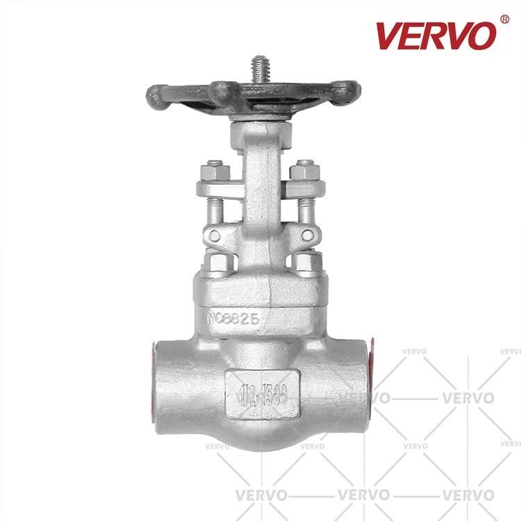 China Outside Screw And Yoke Gate Valve Reduce Bore Gate Valve Forged Steel Gate Valve 1/2 Inch DN15 1500LB Inconel 825 factory