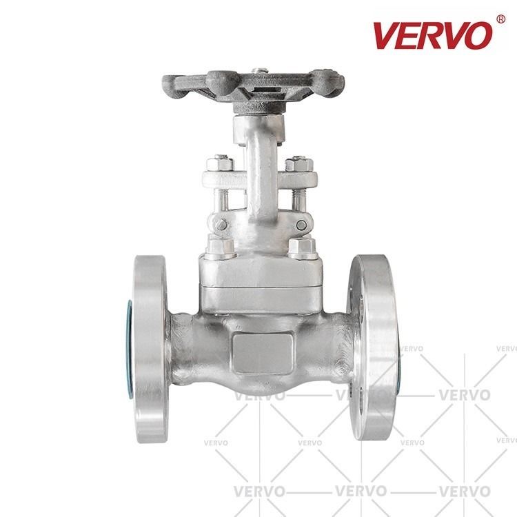 China Super Duplex Forged Steel Gate Valve Stainless Steel Gate Valve ISO9001 DIN DN15 PN25 Flanged Gate Valve ISO 15761 factory