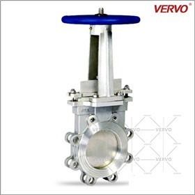 China 6 Inch Stainless Electric Actuated Knife Gate Valve PN20 DN150 CF8 factory
