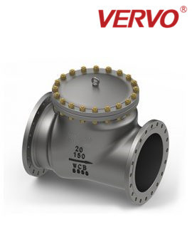 China Bonnet Type Swing Check Valve Bolted Cover API 6D Steel Check Valves factory