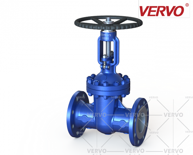 DN1400 PN6 Cast Steel Gate Valve Class 150 Lb Alloy Steel RF API 6D FULL BORE 0