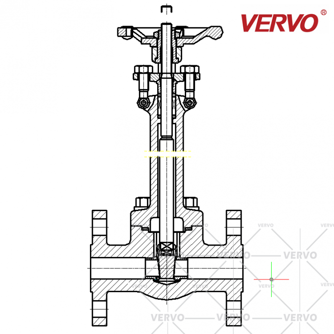 Rf Flanged Cryogenic Valve Bolted Extended Bolted Bonnet Gate Valve 1 Inch Dn25 150lb  F304 6