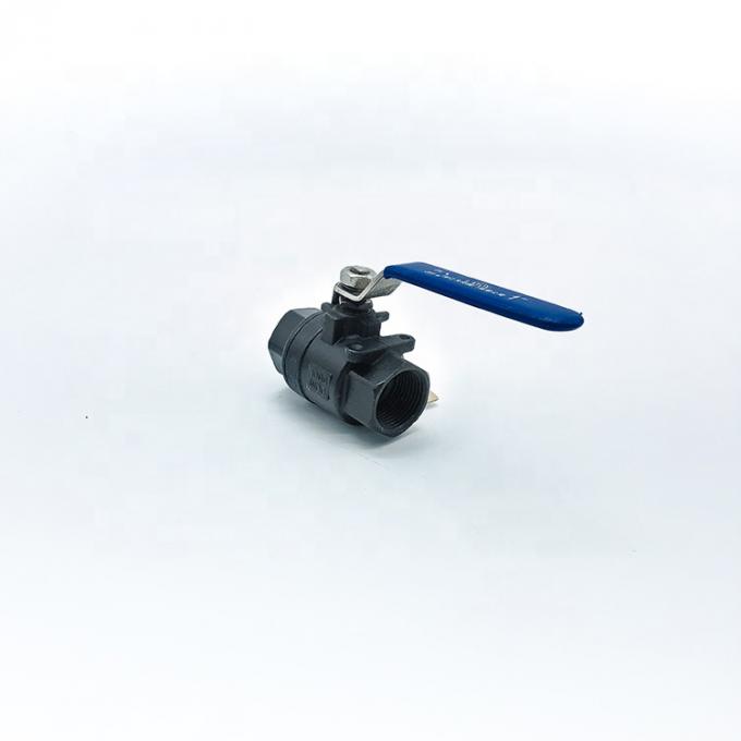DN50 Casting Ball Valve Carbon Steel WCB 2 Pc Ball Valve 2 Piece Type API608 Floating Ball Valve Two Piece 50mm 2inch 0