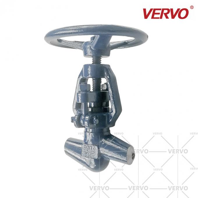 Power Station Electric Stop Valve Forged Steel 12CrMoV Power Plant Globe Valve DN20 Pressure Seal Bonnet Globe Valve 3