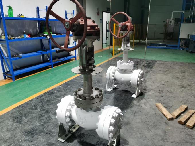 1 Inch DN25 Flanged End Pressure Seal Gate Valve Cryogenic Forged Stainless Steel Extend Stem 2