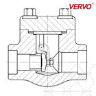 2 Inch ALLOY20 Forged Swing Check Valve Forge DN50 150LB SW Nrv Check Valve UNS N08020 Socket Weld swing Check Valve