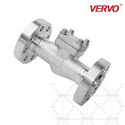 Welded Flanged Forged Steel Check Valve Rtj Stainless Steel 2inch Dn50 Class 2500