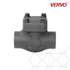 Ball Check Valve Forged Steel Check Valve Carbon Steel A105N 1 1/2" SW Dn40 800lb Lift Type Check Valve Piston Type