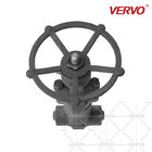 High Pressure Gate Valve Forged Steel Wcb 1 Inch Dn25 2500LB Self Sealing Bw  Handwheel