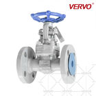 Integral Gate Valve Forged Steel A105N 1 Inch DN25 300LB Flange RF Oil Free ISO 9001 Certified Industrial Valves