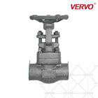 Forged Steel Gate Valve Forged Steel F5 1 Inch Dn25 Class 800 1500LB solid gate iSO9001 certified socket weld gate valve