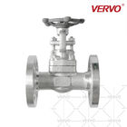 Gate Valve Forged Steel Stainless Steel F304 API602 3/4 Inch Dn20 Class 300 Flanged End Gate Valve Industrial BS5352