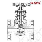 Forged Steel A182 F5 Gate Valve Reduce Port Gate Valve API 602 DN25 PN100 RF Flanged End Gate Valve Din Gost Valve