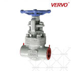 Gate Valve Forged Steel A105N 1 Inch Dn25 800lb SW Socket Weld Gate Valve Solid Wedge Gate Valve A105 Forged Steel