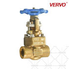 Gate Valve Forged Steel Aluminum 3/4 Inch Dn20 800lb Npt Handwheel Bronze And Brass Stem