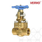 Gate Valve Forged Steel Aluminum 3/4 Inch Dn20 800lb Npt Handwheel Bronze And Brass Stem