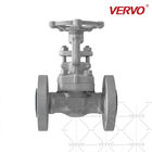 Full Bore Gate Valve Forged Steel A105N 1/2 Inch DN15 PN25 RF Flange Gate Valve 0.5mm Gate Valve Solid Wedge Gate Valve