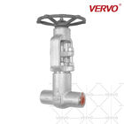 High Pressure Gate Valve Forged Stainless Steel F316  Dn20 2500LB Self Sealing Sw Handwheel