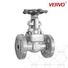 Solid Wedge Gate Valve Metal Seated Gate Valve Stainless Steel F304 1/2 Inch Dn15 1500lb Welded Flanged Gate Valve