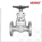 Solid Wedge Gate Valve Metal Seated Gate Valve Stainless Steel F304 1/2 Inch Dn15 1500lb Welded Flanged Gate Valve