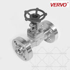 High Pressure Gate Valve Forged Steel Stainless Steel 1 Inch Dn25 1500lb Monolithic Welded Rf Flanged Forged Steel Valve