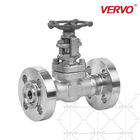 High Pressure Gate Valve Forged Steel Stainless Steel 1 Inch Dn25 1500lb Monolithic Welded Rf Flanged Forged Steel Valve