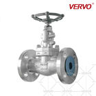 Globe Valve Forged Stainless Steel F304L 1-1/2 Inch Dn40 300lb Monolithic Rf Globe Valves For Flow Control Bolted Bonnet