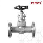 Monolithic Forged Stainless Steel Flange Manual Globe Valve