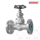 Monolithic Forged Stainless Steel Flange Manual Globe Valve
