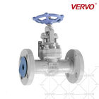 API602 1 Inch Flanged Forged Globe Valve Class 300 With Degreasing Paint