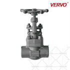 High Pressure Thread Carbon Steel Globe Valve A105 1500LB API602 BS5354 Industrial Globe Valve