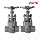 High Pressure Thread Carbon Steel Globe Valve A105 1500LB API602 BS5354 Industrial Globe Valve