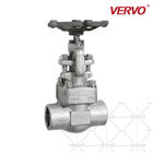 Forged Steel Globe Valve Stainless F304 1inch Dn25 800lb Sw Needle Globe Valve Stainless Steel Valves Outside Screw