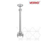 Forged Steel Cryogenic Globe Valve F304L Dn40 150LB Extended Stem 250MM Low Temperature Globe Valve SS Globe Valve