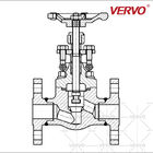 1/4 A105N Welded Flanged Industrial Globe Valve DN40 Carbon Steel Straight  Type