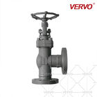 Forged steel a105 Angle flange globe valve globe valves flow direction